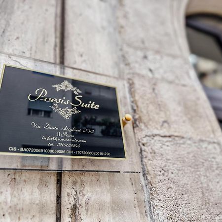 Poesis Suite Bari Exteriör bild